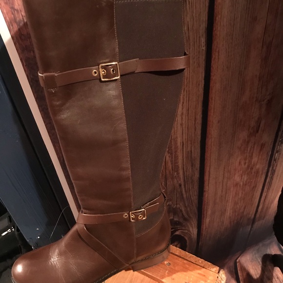 Cole Haan Chestnut Brown Dorian Stretch - Picture 3 of 7